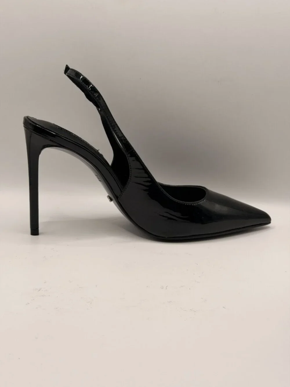 Tony Bianco Womens Asti Sling Back Sexy Black High Heel Slingback Sz 9.5